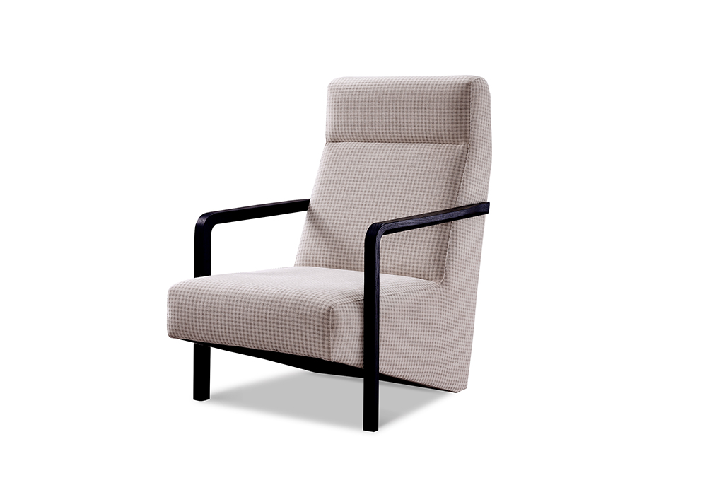TY·JSJ 现代极简舒适扶手休闲椅